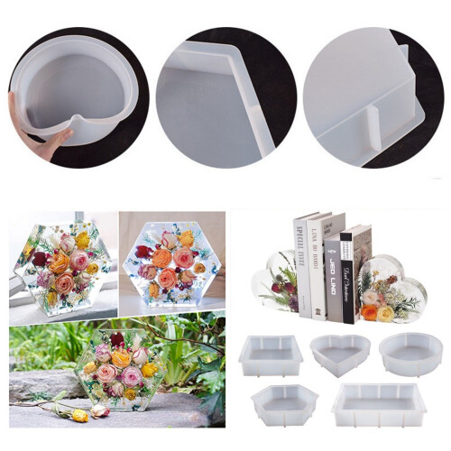 Καλούπια ρητίνης DIY γεωμετρικά: 6 τεμάχια καλούπια μπάλας καλούπια συντήρησης 1