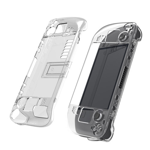 Carcasă transparentă PC hard case pentru Steam Deck Host Split Crystal protectoare carcase gamepad capac pentru Steamdeck joc console shell 1