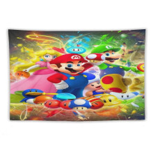 Super Mario Mode Gobeliner Stue Soveværelse Dekor Gobelin Vægophæng Stof Kunst Baggrund Vægdug