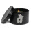 Duftkerze Geschenkset 8oz mit Deckel Corgi-Hintern (Vanille - Schwarz) 1