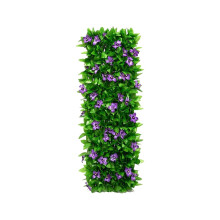 Uclet Garten-Netzzaun, ausziehbarer künstlicher violetter Hintergrund, einziehbar für den Außenbereich, Partys, Hochzeiten, Heimdekoration
