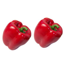 2 Stück künstliche Paprika-Dekorationen, Foto-Requisiten