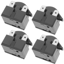 4 pezzi Inserto di avviamento Mini relè per frigorifero Parte di ricambio Compressore di raffreddamento per congelatore
