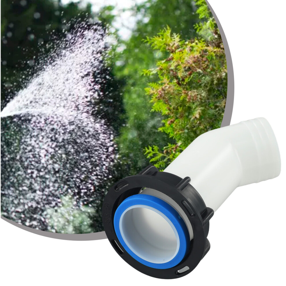 2In Extension Drain Spout Hose 1000L Ibc Water Tank Nozzle Tap Cap Valve Fitting 9395123062075