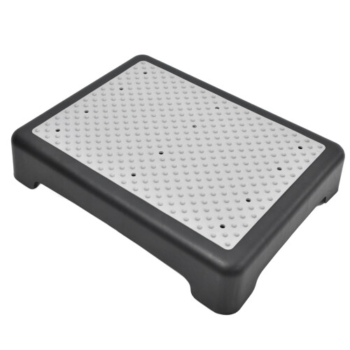 Plastic Riser Step, Mobility Step Stool, Portable Anti Slip Half Step Stackable Elderly Half Step Outdoor Riser Step Stool for Household Garden