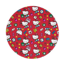 Hello Kitty protiskluzová gumová podložka pod myš kulatá vodotěsná podložka pod stůl pro dekoraci stolu, příslušenství pro stůl 8