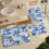 Σετ κουρτινών μπάνιου Stitch4Pcs για όλη την οικογένεια με αντιολισθητικά χαλιά, 6