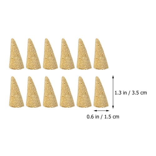 1 Caixa de Cones de Incenso Natural com Efeito Cascata e Refluxo para Queimador 2