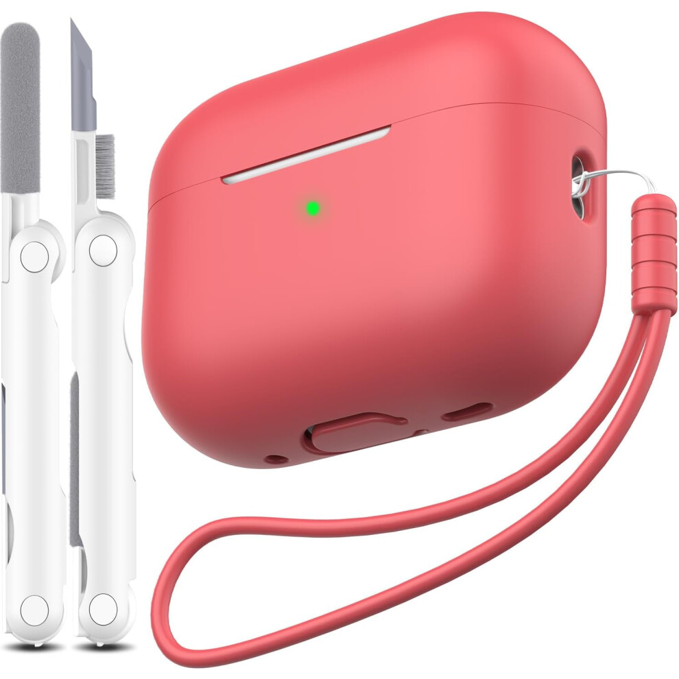 For Compatible With Airpods Pro 2Nd Generation Case Cover, Military Grade Anti-Fall Soft Silicone Shock-Absorbing For Compatible With Airpods 9395123162416