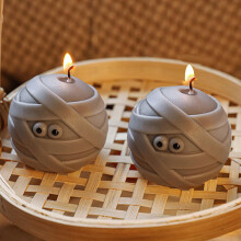 Liquidação final! 1/2/3 velas aromáticas de Halloween, decoração fofa de aromaterapia para casa, enfeites de festa e presentes, compatíveis com