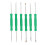 6 Pcs Double Sided Soldering Assist Tools Set with Hardened Tips for Precision Electronic 1