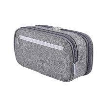Penar cu fermoar cu 3 inele - folie transparentă, design Kawaii, multicolor, compatibil cu depozitarea articolelor de birou și a cosmeticelor