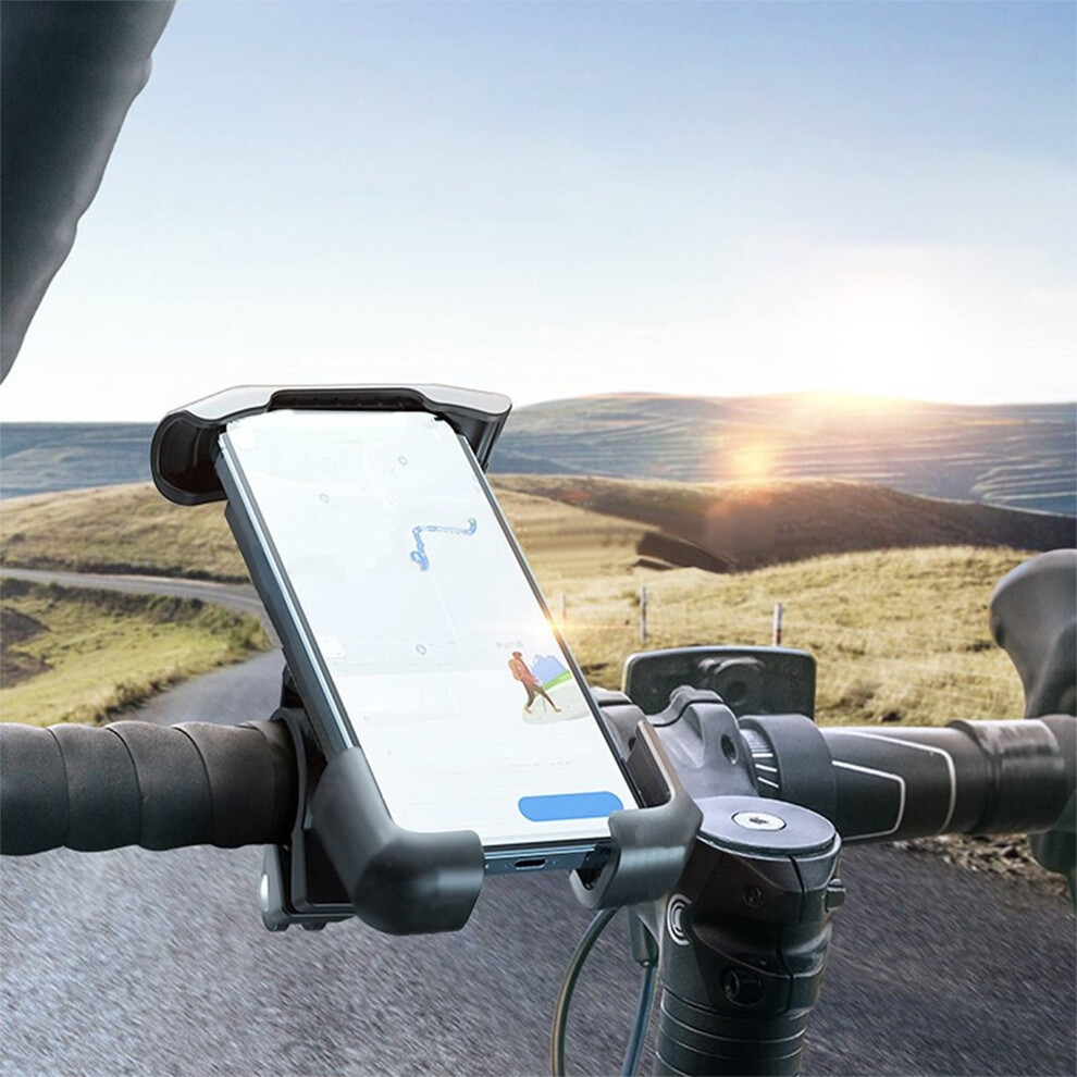 Donemore Bicycle Phone Clip Compatible With Electric Scooters, Mtb, Off-Road, Motorcycles - 360 Rotation For Smartphone 9395123162553