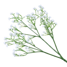 Poaug Kunstblumen im großen Abverkauf zum Muttertag: 12-teiliges Set Schleierkraut-Deko, Geschenk und Dekoration, weiße Zimmerdekoration,