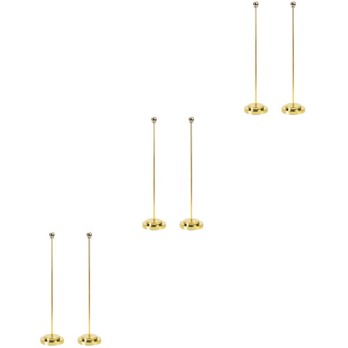 6 Pcs Table Flag Pole Table Decor Sturdy Flag Holder Retainer Holder Practical Flagpole Holder Office