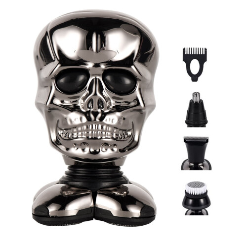 Multifunction Men Shaver Skeleton Head Electric Razor Personal Care Tool