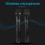 Smart Wireless Microphone 268.85Mhz/262.85Mhz Wireless Microphone Audio Amplifier 3