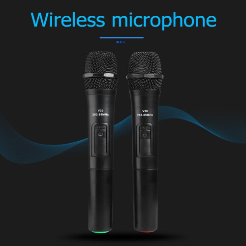 Smart Wireless Microphone 268.85Mhz/262.85Mhz Wireless Microphone Audio Amplifier 2