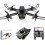 Drone με κάμερα 1080P για ενήλικες και παιδιά, πτυσσόμενο τετρακόπτερο τηλεχειρισμού 4