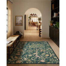Stair Carpet Treads Non Slip Rug with Rubber Backing Blue 90x150cm Soft and Durable