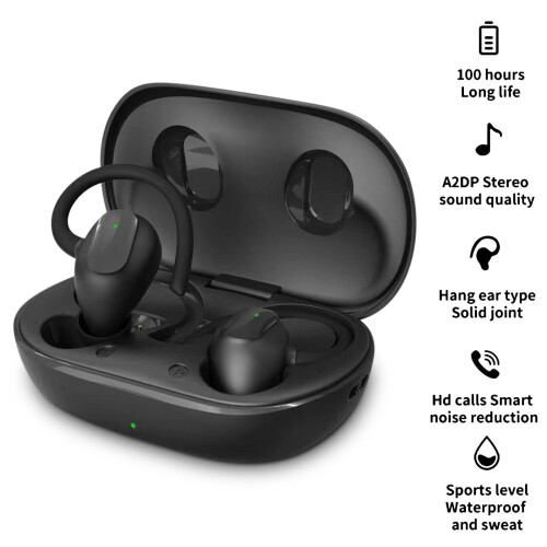 Ακουστικά Gnobogi Bluetooth πίσω από το αυτί | Ακουστικά ανοιχτού αυτιού για αθλήματα |