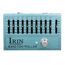 Irin Overdrive Distortion Kymmenen Segmentin EQ-efektilaite Sähkökitaraan, C