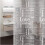 Cortina de ducha transparente para baño 2