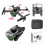 Drone με κάμερα 1080P για ενήλικες και παιδιά, πτυσσόμενο τετρακόπτερο τηλεχειρισμού 3