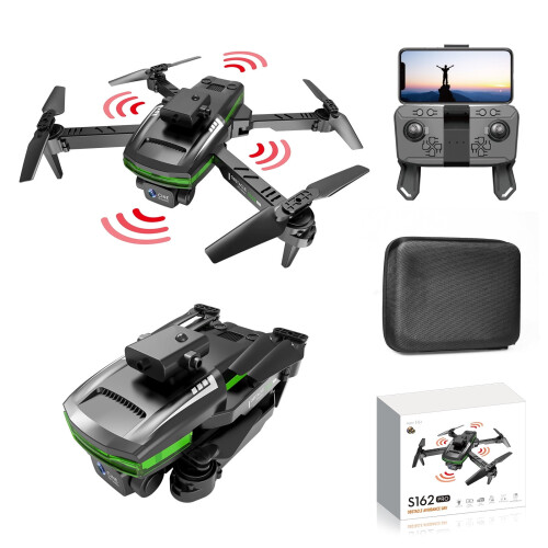 Drone με κάμερα 1080P για ενήλικες και παιδιά, πτυσσόμενο τετρακόπτερο τηλεχειρισμού 2