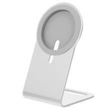 1 stk. praktisk opladerbeslag i legering til mobiltelefoner med silicagelring