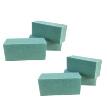 Xubond Garden Tools, Square Floral Foam Blocks Dry For Artificial Flowers Craft Project Trim Tool, Green, Tools