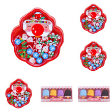 8PCS Mini Christmas Erasers For Kids Cute Erasers For Kids Party Gifts Homework Rewards Santa Gift Filling Party Decoration Desk *8PCS