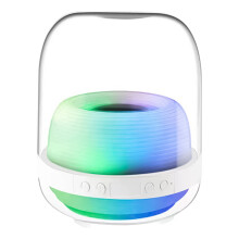 Ηχείο Bluetooth PAVEOS με φώτα, Φορητό ασύρματο ηχείο LED που αλλάζει χρώμα, Στερεοφωνικός