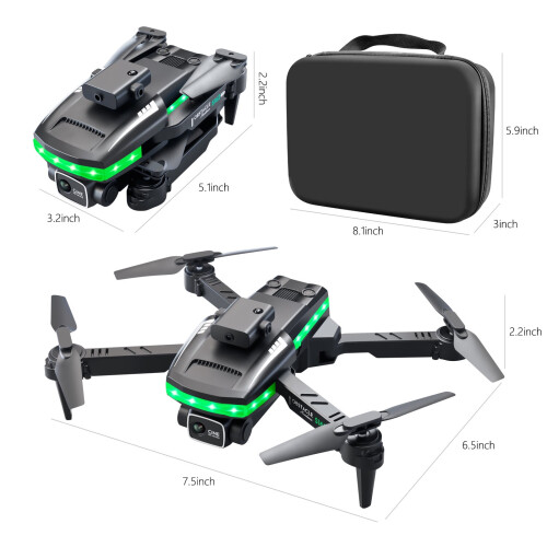 Εκπτώσεις! Κάμερα lulshou Drone1080P, Πτυσσόμενο FPV RC Quadcopter με φλας LED, συμβατό με ενήλικες 2