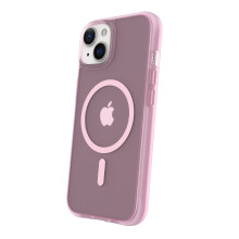 MagSafe-kompatibelt telefoncover til kompatibel med iPhone 14 / kompatibel med iPhone 13 - Frostet pink