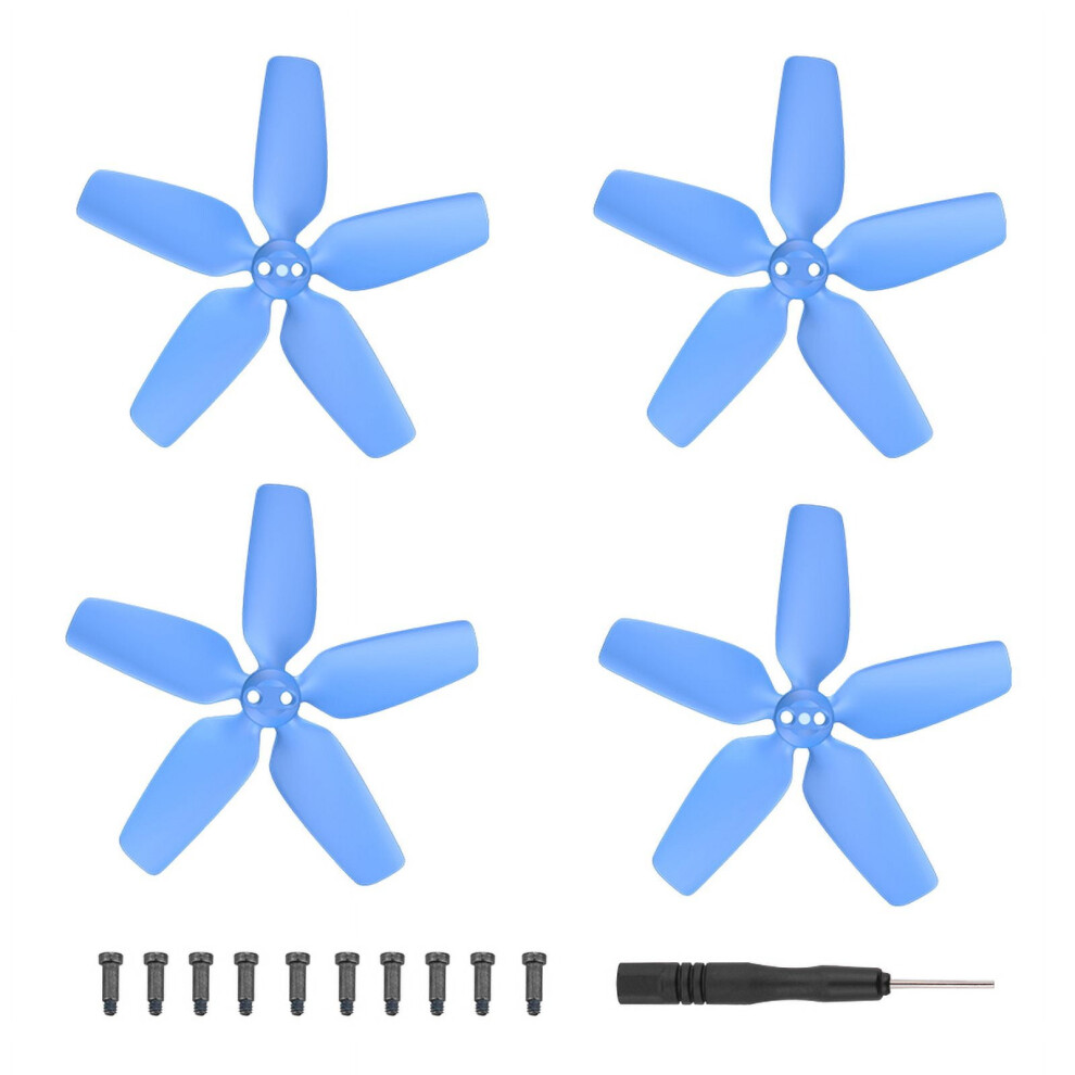 2 Pair Low Noise Propellers Compatible With Dji Avata, Colorful Replacement Props For Quadcopter Drone Light 9395123488301