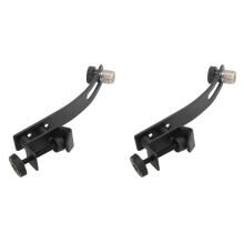 2-teiliges Drum-Kit-Mikrofon-Randhalterungsset, verstellbarer Mikrofonclip, Musikinstrument, Snare