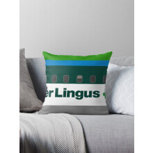 Plane Tees - Aer Lingus (jaren 80) Decoratieve kussenhoezen