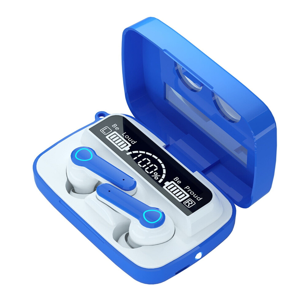 Eqwljwe M9-19 Mirror Chamber Twins Wireless Mini Headset Bluetooth 5.1 Sport Headset Portable Charging Box Bluetooth Headset Holiday Clearance 9058772063519