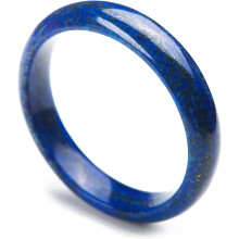 Echter, natürlicher Lapislazuli-Edelstein, Damen-Kristallarmband, Innendurchmesser 62 mm