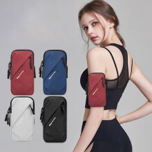Breathable Waterproof Mesh Armband Bag for Running, Workout & Outdoor Sports - Compatible with All Regular Size Phones