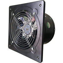 12 Inch Wall Mounted Exhaust Fan for Kitchen and Bathroom, Powerful Air Circulation, Durable Build