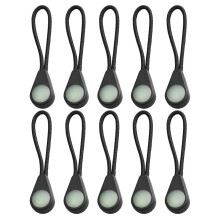 10Pcs Backpack Zipper Pullers Luminous Zipper Extenders Bag Zipper Heads Anti-lost Zipper Pullers