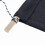 Conjunto de 2 broches para distintivo, compatíveis com bandeirinhas e banners (preto). 7