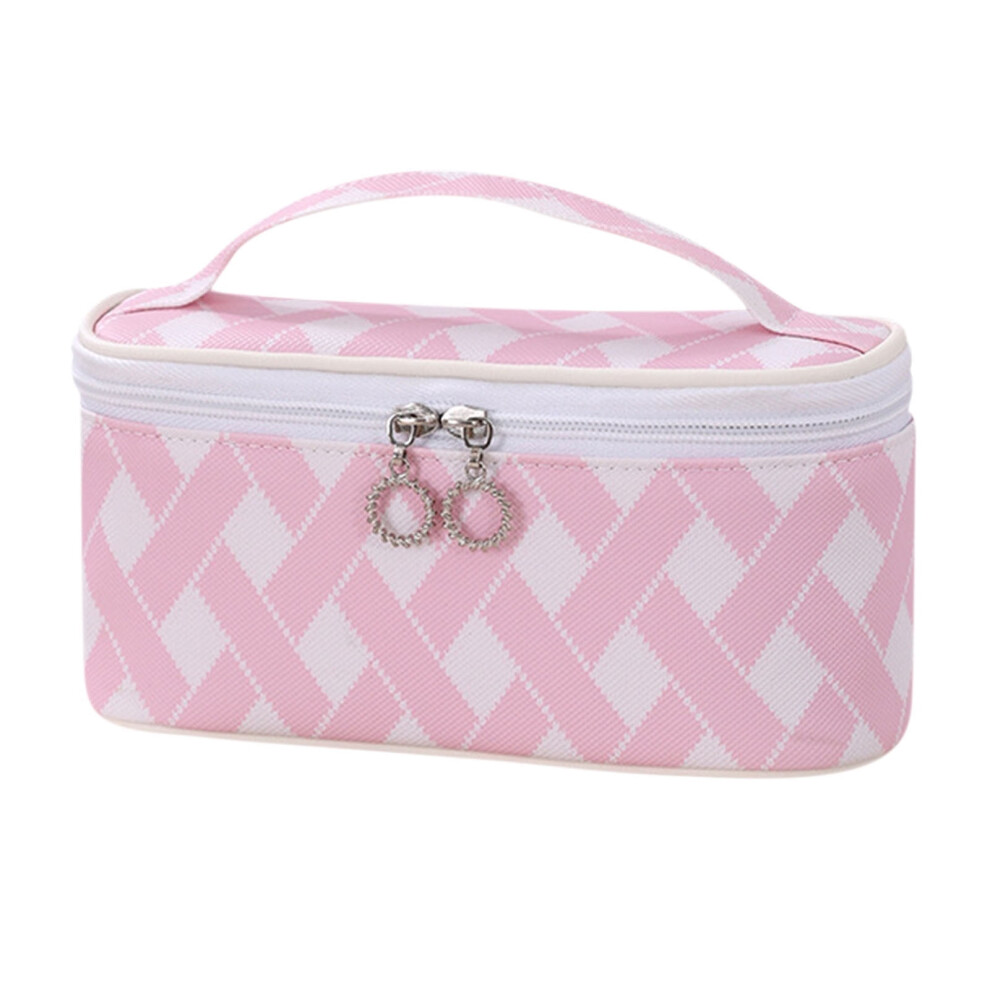 Yonrjhukm Travel Makeup Cosmetic Case Organizer Portable Storage Bag for Cosmetics Makeup Brushes, Girls, Women, Friends