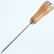 Ice Pick Portable Stainless Steel Ice Pick Punch Kitchen Tool Ice Crusher with Wooden Handle for Kitchen Ice Breaking Accessories
