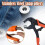 20 Sets Snap Fastener Tool Kit Heavy Duty Snap Button Tool Kit GXK P7T2 2