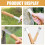 Fruit Tree Scraper Potato Peeling Tool Bark Removal Stainless Steel Wooden 2