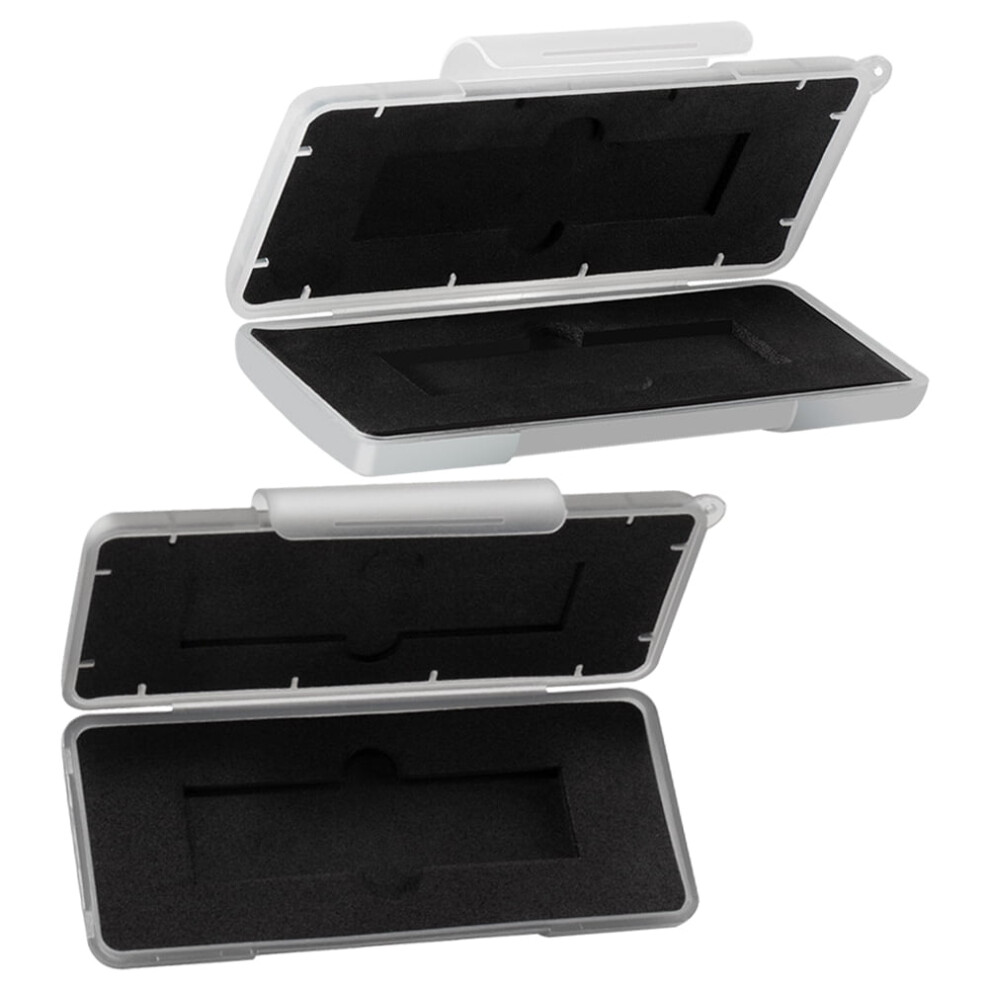 2Pcs Hard Drive Case Hard Disk Carrying Case M2 Ssd Hard Disk Protection Case Box 9071309637717