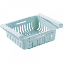 Kühlschrank-Schubladen-Organizer, 2er-Pack, ausziehbare Schubladen-Aufbewahrungsbox, einzigartiges Design mit ausziehbaren Behältern,